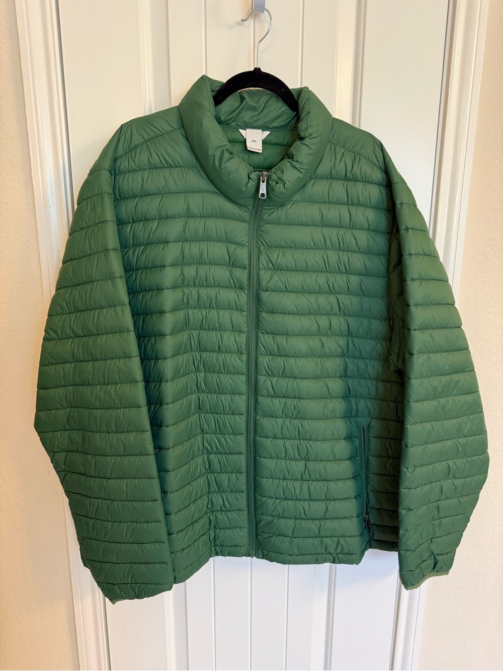 Duluth Trading Co Green Quilted Packable Puffer Jacket